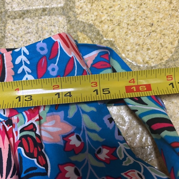 New Talbots bright beautiful skirt with matching belt - Picture 8 of 15